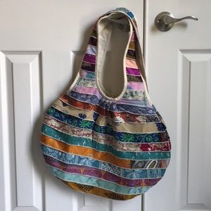 Sari Sling Tote - cute boho style!
